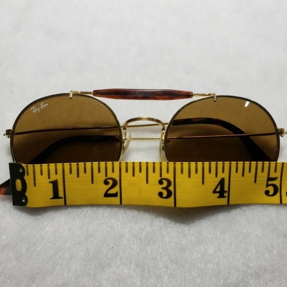 Ray-Ban B&L Vintage Outdoorsman Round Sunglasses - Picture 15 of 16